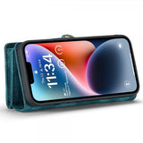 CaseMe iPhone 15 Etui 008 Series Avtakbart Deksel Petrol