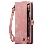 CaseMe iPhone 15 Etui 008 Series Avtakbart Deksel Rosa