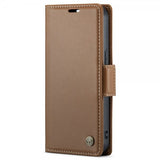 CaseMe iPhone 15 Etui 023 Series Brun