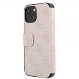Guess iPhone 15 Etui 4G Logo Rosa