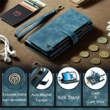 CaseMe iPhone 15 Etui C30 Series Petrol