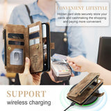 CaseMe iPhone 15 Etui C30 Series Brun