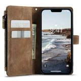 CaseMe iPhone 15 Etui C30 Series Brun
