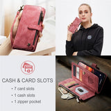 CaseMe iPhone 15 Etui C30 Series Rød