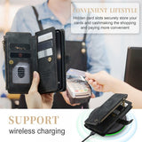 CaseMe iPhone 15 Etui C30 Series Svart