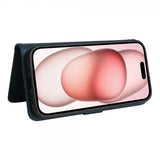 Betopnice iPhone 15 Etui Avtagbart Deksel 005 Blå