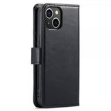 Dg.Ming iPhone 15 Etui Avtagbart Deksel Svart