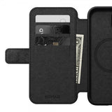 Nomad iPhone 15 Etui Modern Leather Folio Brun