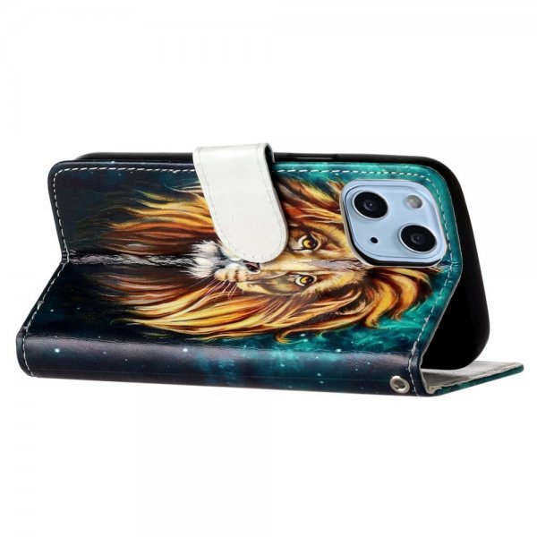 iPhone 15 Etui Motiv Løve