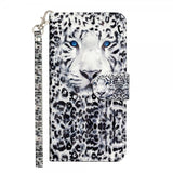 iPhone 15 Etui Motiv Hvit Tiger