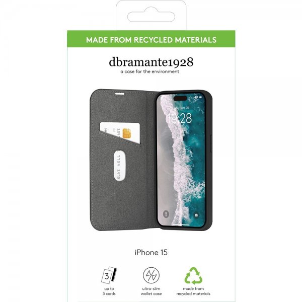dbramante1928 iPhone 13/14/15/16e/17e Etui Oslo Svart