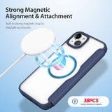 Dux Ducis iPhone 15 Etui Skin X Pro Series MagSafe Blå