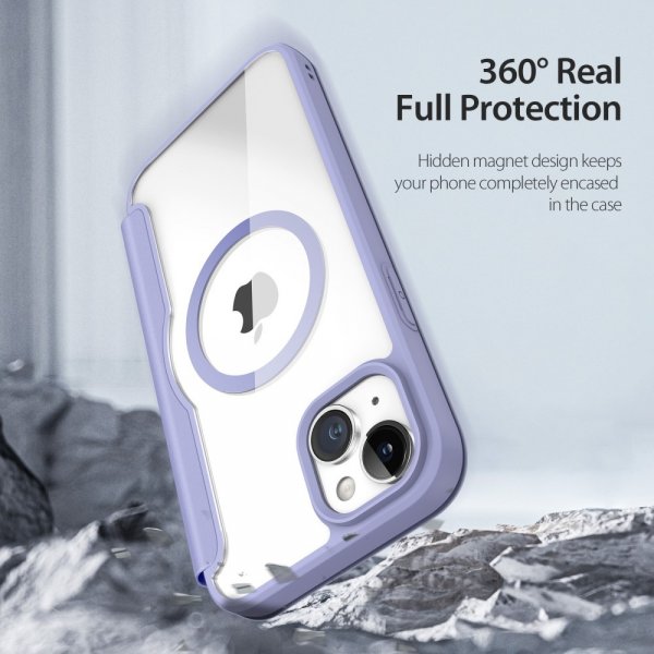 Dux Ducis iPhone 15 Etui Skin X Pro Series MagSafe Lilla