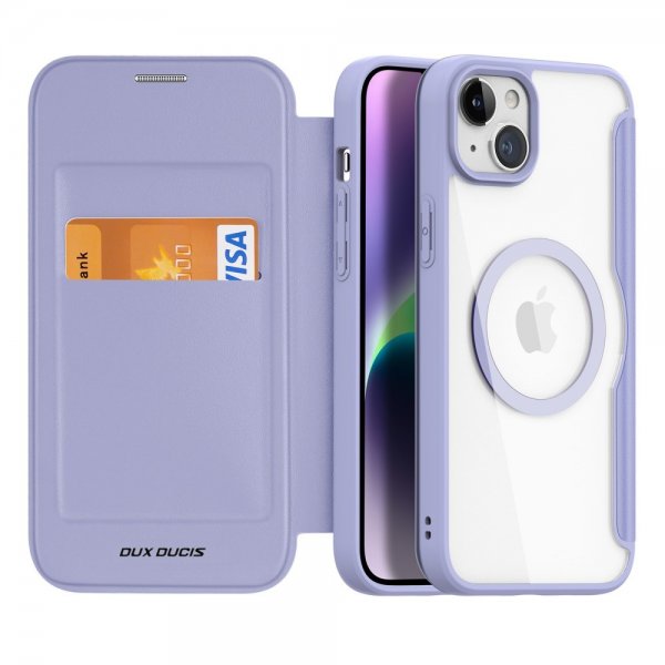 Dux Ducis iPhone 15 Etui Skin X Pro Series MagSafe Lilla