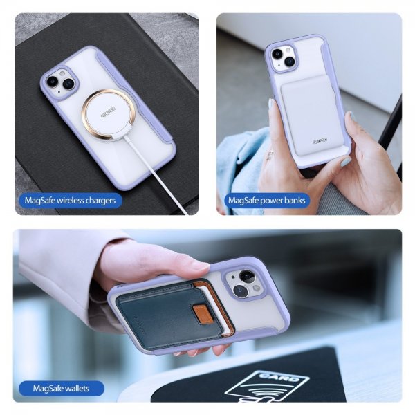 Dux Ducis iPhone 15 Etui Skin X Pro Series MagSafe Lilla