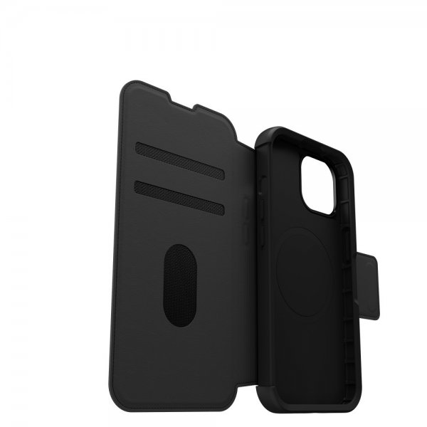 Otterbox iPhone 15 Etui Strada MagSafe Shadow Black