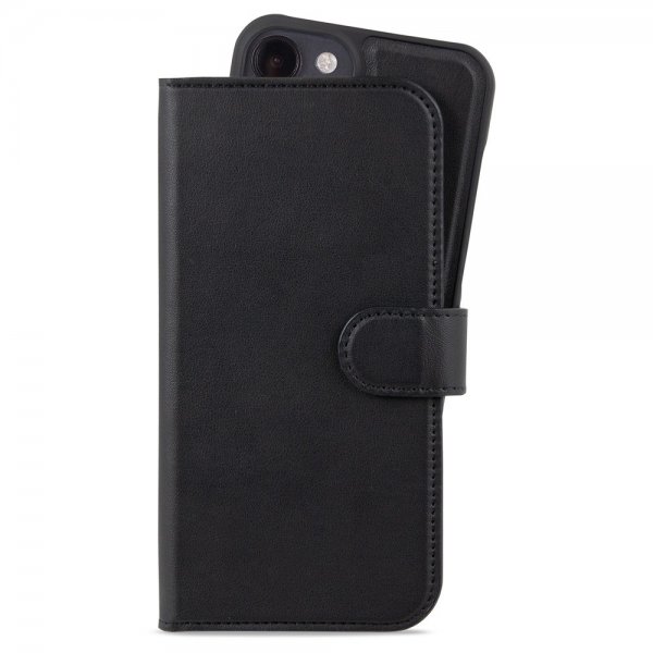 holdit iPhone 15 Etui Wallet Case Magnet Plus Svart