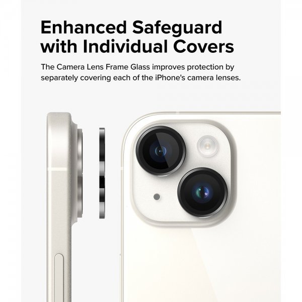 Ringke iPhone 15/iPhone 15 Plus Kamerabeskytter Camera Lens Frame