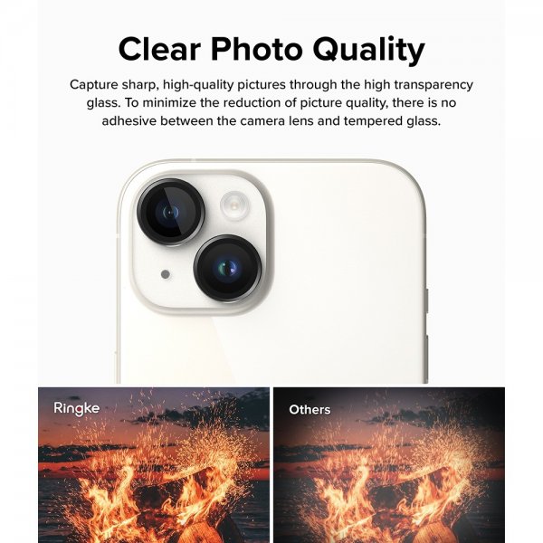 Ringke iPhone 15/iPhone 15 Plus Kamerabeskytter Camera Lens Frame