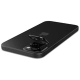 Spigen iPhone 14/15/14 Plus/15 Plus Kamerabeskytter Glas.tR Optik Svart 2-pakning