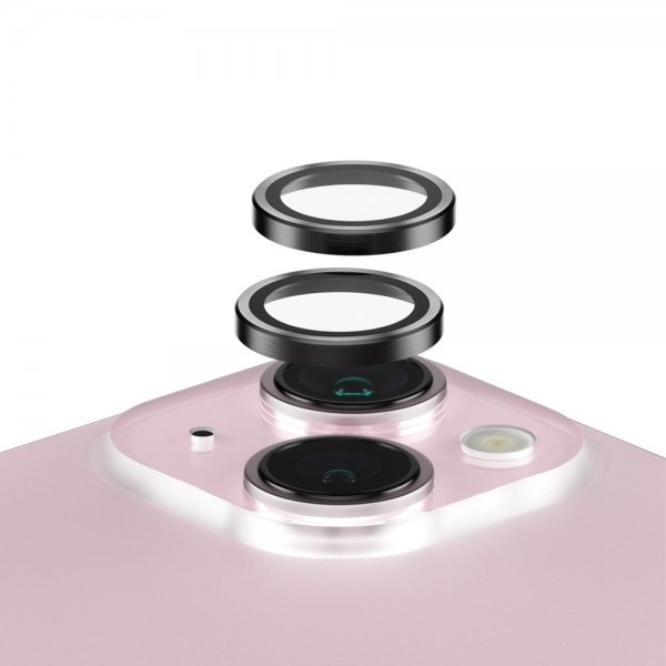 PanzerGlass iPhone 15/iPhone 15 Plus Kamerabeskytter Hoops