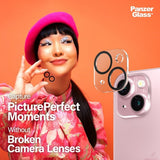 PanzerGlass iPhone 15/iPhone 15 Plus Kamerabeskytter PicturePerfect