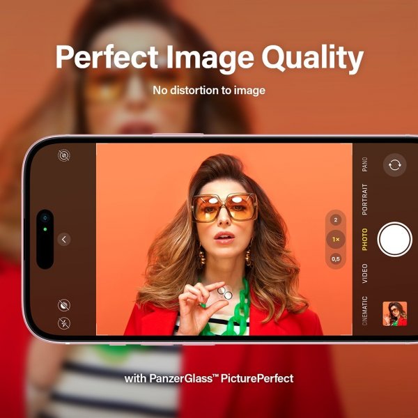 PanzerGlass iPhone 15/iPhone 15 Plus Kamerabeskytter PicturePerfect