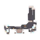 iPhone 15 ladekontakt med flexkabel - blå