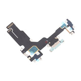 iPhone 15 ladekontakt med flexkabel - blå