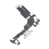 iPhone 15 ladekontakt med flexkabel - blå