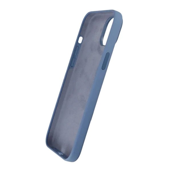 Rvelon iPhone 15 Deksel Silikon Blå