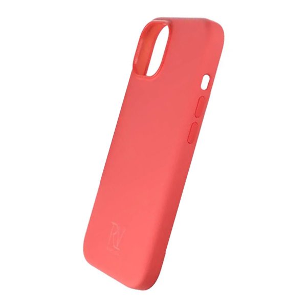 Rvelon iPhone 15 Deksel Silikon MagSafe Rød