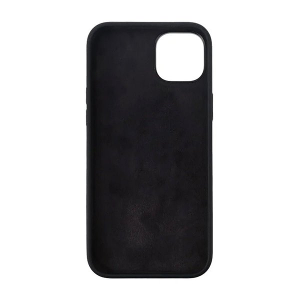 Rvelon iPhone 15 Deksel Silikon Svart