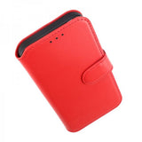 Rvelon iPhone 15 Etui Ekte Skinn Rød