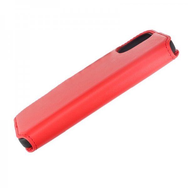 Rvelon iPhone 15 Etui Ekte Skinn Rød
