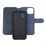 Rvelon iPhone 15 Etui Detachable Wallet Case Blå