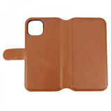 Rvelon iPhone 15 Etui Detachable Wallet Case Brun