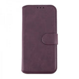 Rvelon iPhone 15 Etui Detachable Wallet Case Lilla