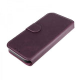 Rvelon iPhone 15 Etui Detachable Wallet Case Lilla