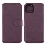 Rvelon iPhone 15 Etui Detachable Wallet Case Lilla