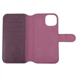 Rvelon iPhone 15 Etui Detachable Wallet Case Lilla