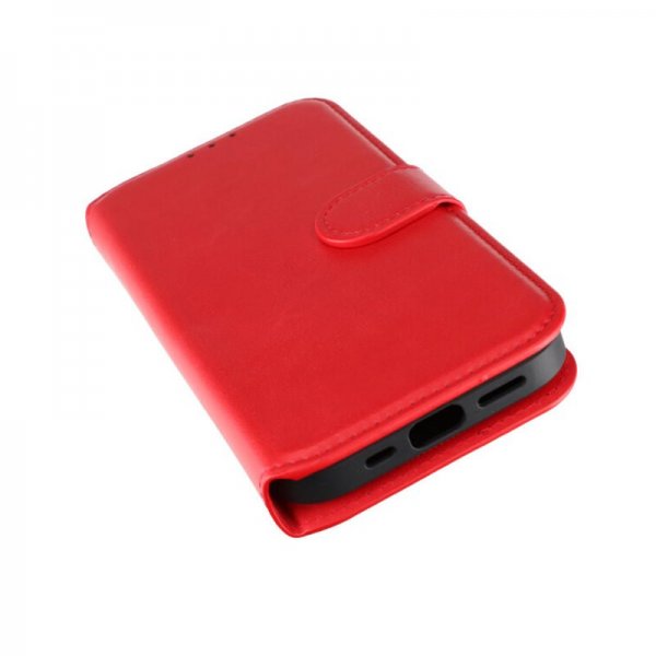 Rvelon iPhone 15 Etui Detachable Wallet Case Rød