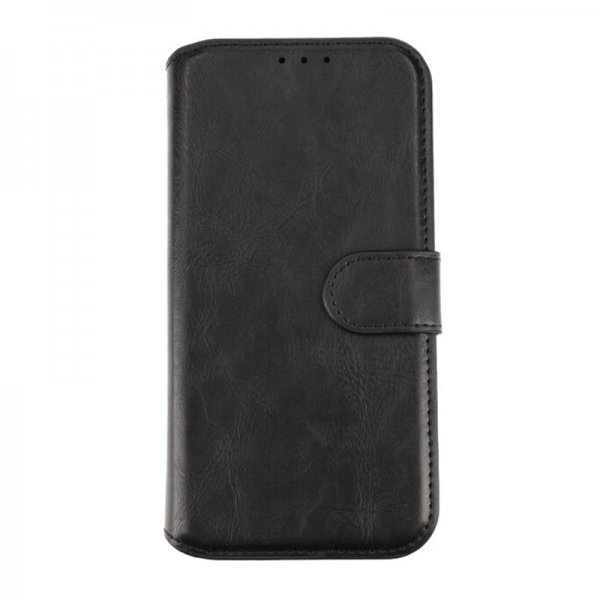 Rvelon iPhone 15 Etui Detachable Wallet Case Svart