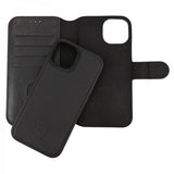 Rvelon iPhone 15 Etui Detachable Wallet Case Svart