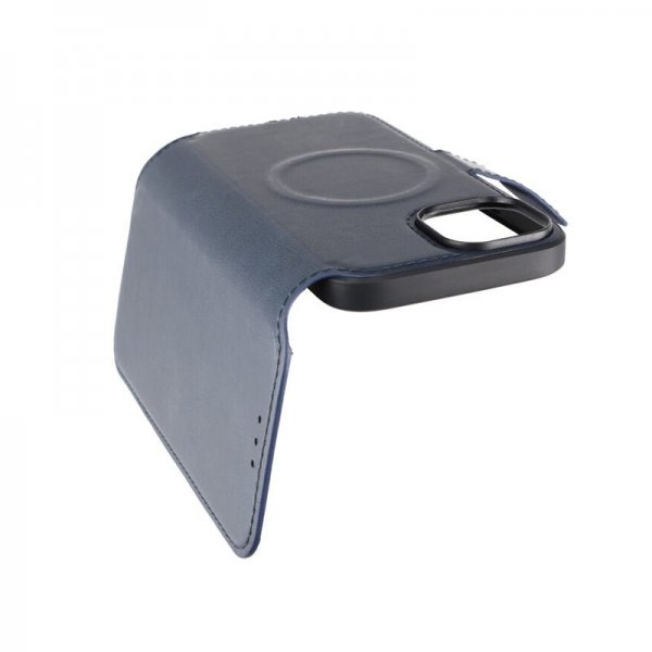 Rvelon iPhone 15 Etui 4 Kortlomme MagSafe Blå