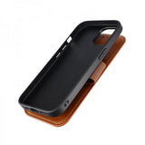 Rvelon iPhone 15 Etui 4 Kortlomme MagSafe Brun
