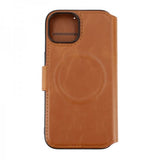 Rvelon iPhone 15 Etui 4 Kortlomme MagSafe Brun