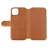 Rvelon iPhone 15 Etui 4 Kortlomme MagSafe Brun