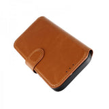 Rvelon iPhone 15 Etui 4 Kortlomme MagSafe Brun