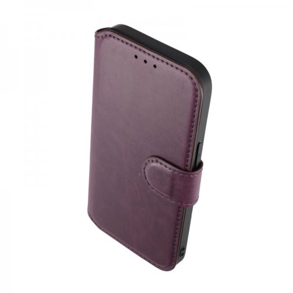 Rvelon iPhone 15 Etui 4 Kortlomme MagSafe Lilla